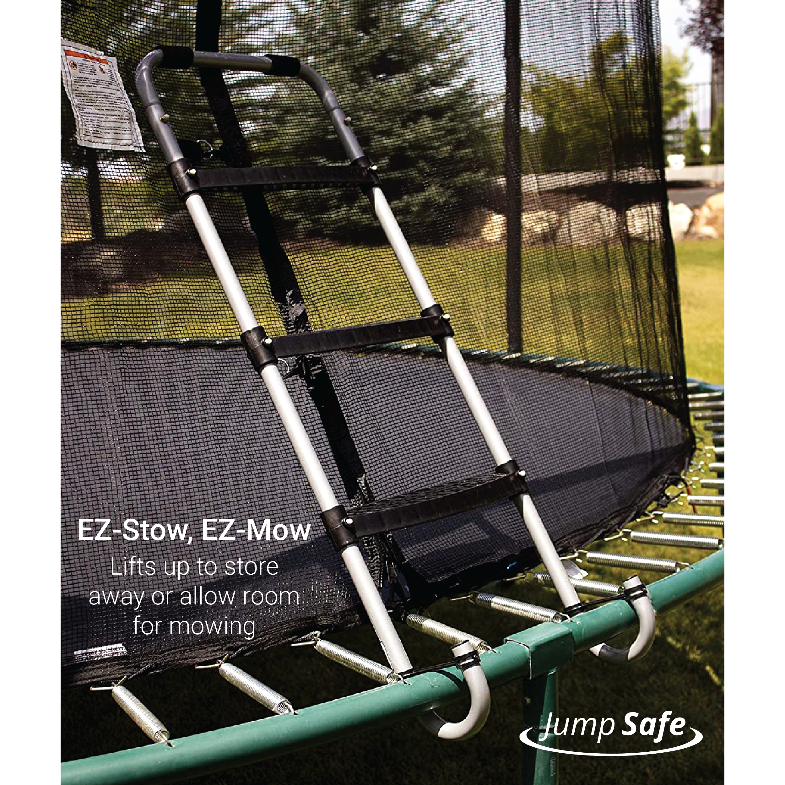 Stairs sales for trampoline