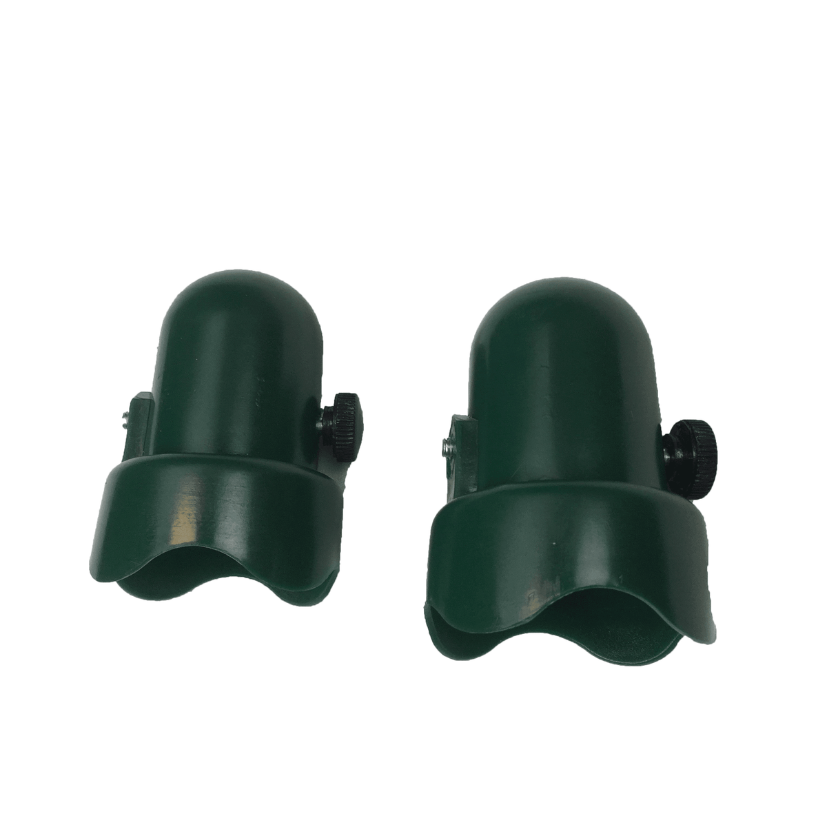 Trampoline Green Pole Caps with Bolts Fits 1.5" Diameter Enclosure Pol